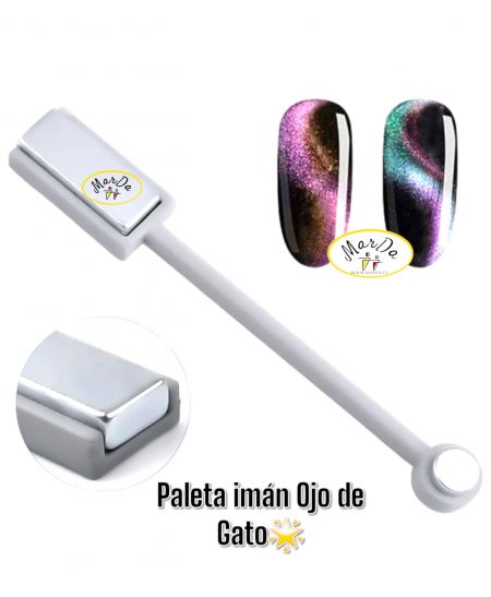 PALETA DE IMAN DOBLE EFECTO OJO DE GATO