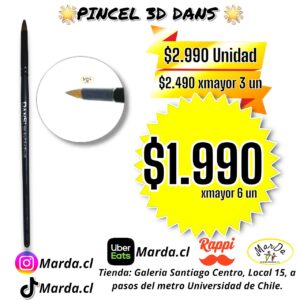 PINCEL 3D DISEÑO DANS