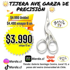 TIJERA AVE GARZA DE PRECISION