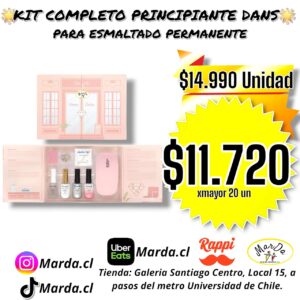 KIT PRINCIPIANTE ESMALTE PERMANENTE DANS
