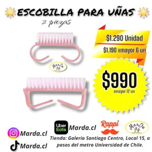 ESCOBILLA PARA UÑAS - CEPILLO DE UÑAS