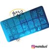 LIBRETO + 1O LAMINAS O PLACAS DE STAMPING PARA MANICURE - Imagen 8