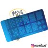 LIBRETO + 1O LAMINAS O PLACAS DE STAMPING PARA MANICURE - Imagen 7