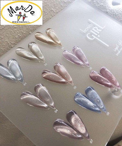 ESMALTE PERMANENTE OJO DE GATO HONEY GIRL CIELO ESTRELLADO CODIGO 3 - Imagen 2