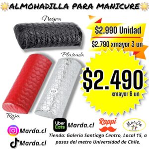 ALMOHADILLA PARA MANICURE PEDICURE POSAMANOS