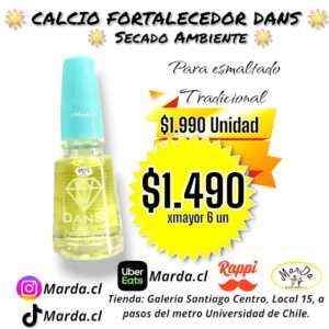 CALCIO FORTALECEDOR DANS 10 ML PARA ESMALTE TRADICIONAL