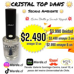 CRISTAL TOP DANS Y SECADO RAPIDO TRADICIONAL