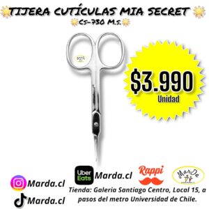 CS-730 M.S. TIJERITA CUTICULAS MIA SECRET