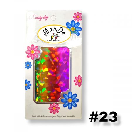 PAPEL FOIL PARA DECORAR TU MANICURE 023
