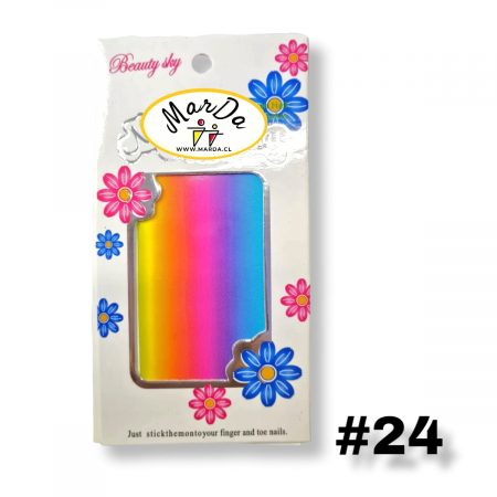 PAPEL FOIL PARA DECORAR TU MANICURE 024