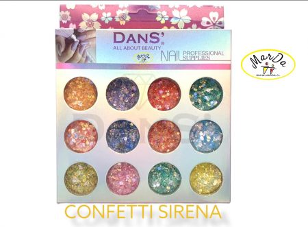 CONFETTI SIRENA SET