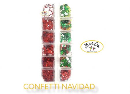CONFETTI NAVIDAD SET