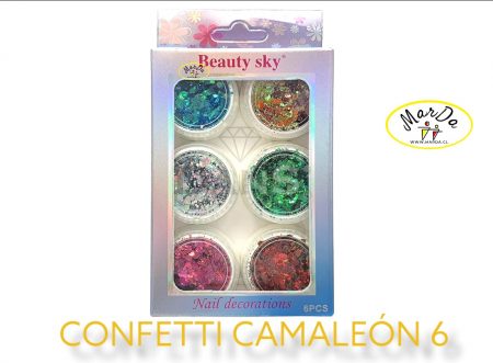 CONFETTI CAMALEON SET