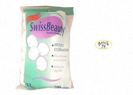 BOLITAS DE ALGODÓN SWISS BEAUTY 100 U.