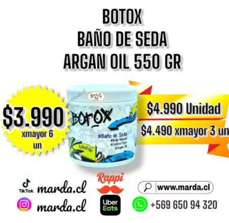 BOTOX VEGANO REBELDE BAÑO DE SEDA 550 GRS MASCARILLA CAPILAR