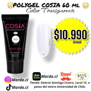 POLYGEL ACRYGEL A ELECCION COSIA 60 GR