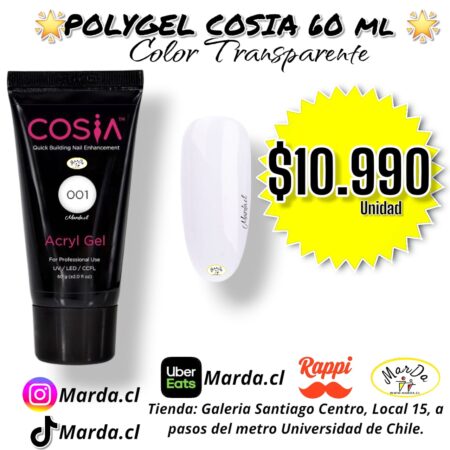 POLYGEL ACRYGEL A ELECCION COSIA 60 GR