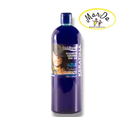 SHAMPOO MATIZADOR AZUL SIN SAL 1000 ML LOOKREPAIR