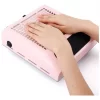 EXTRACTOR DE POLVO PARA UÑAS - ASPIRADORA PARA MANICURE PEDICURE 80W UÑAS COLOR ROSADO - Imagen 3