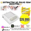 EXTRACTOR DE POLVO PARA UÑAS – ASPIRADORA PARA MANICURE PEDICURE 80W UÑAS COLOR BLANCO - Imagen 4