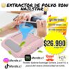EXTRACTOR DE POLVO PARA UÑAS - ASPIRADORA PARA MANICURE PEDICURE 80W UÑAS COLOR ROSADO - Imagen 5