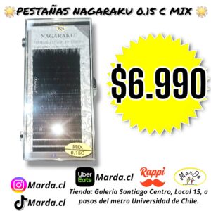 PESTAÑA NAGARAKU 0.15 C MIX