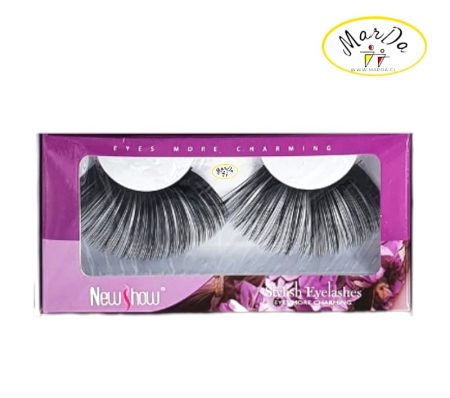 PESTAÑAS POSTIZAS XL NEGRO - PAR