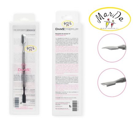 REPUJADOR DE CUTICULA PUNTA PALETA 101 MANICURE PEDICURE PROFESIONAL DANS