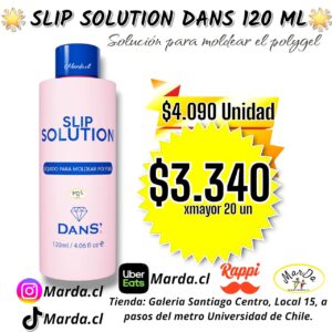 SLIP SOLUTION DANS - SOLUCION PARA MOLDEAR POLYGEL