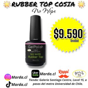 RUBBER TOP COSIA NO WIPE 15 ML