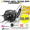 TORNO PROFESIONAL 35.000 RPM LOVECRAZY DREMEL MANICURE PEDICURE - Imagen 2