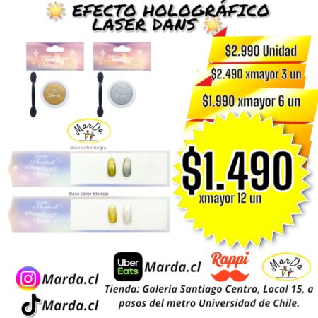 EFECTO HOLOGRAFICO LASER DANS A ELECCION