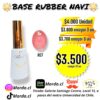 BASE RUBBER NAVI 10 ML COLOR A ELECCION - Imagen 8