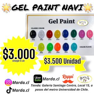 GEL PAINT NAVI COLOR A ELECCION