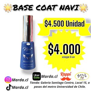 BASE COAT NAVI 10 ML