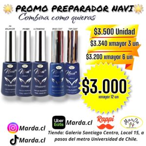 PROMO PREPARADOR NAVI 10 ML COMBINA COMO QUIERAS