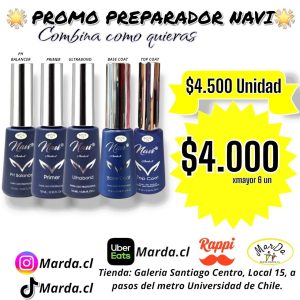 PROMO PREPARADOR NAVI 10 ML COMBINA COMO QUIERAS