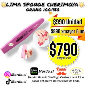 LIMA SPONGE BUFFER CHERIMOYA GRANO 100/180