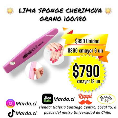 LIMA SPONGE BUFFER CHERIMOYA GRANO 100/180