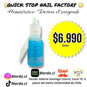 QUICK STOP NAIL FACTORY DETIENE SANGRADO