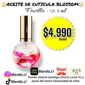 ACEITE DE CUTICULAS BLOSSOM FRUTILLA 12,5 ML