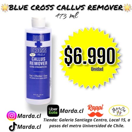CALLUS REMOVER / REMOVEDOR DE CALLOS BLUE CROSS 473 ML