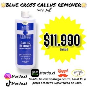 CALLUS REMOVER / REMOVEDOR DE CALLOS BLUE CROSS 946 ML