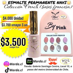 ESMALTE PERMANENTE NAVI FRENCH A ELECCION