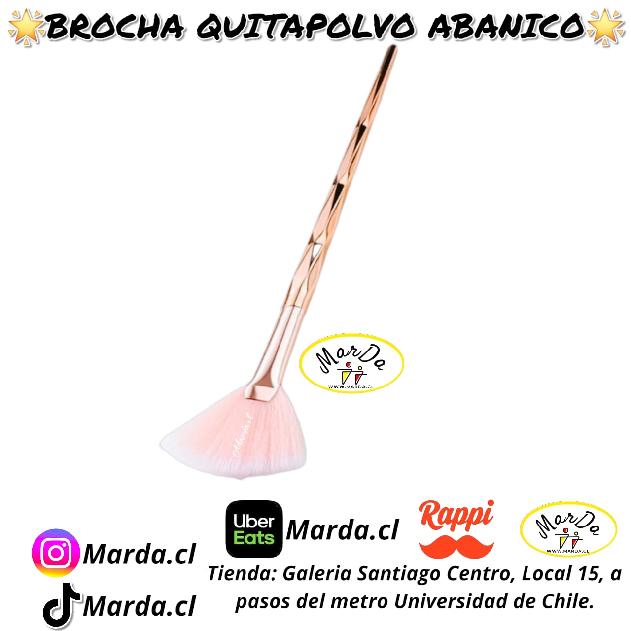 BROCHA QUITAPOLVO ABANICO - Imagen 2
