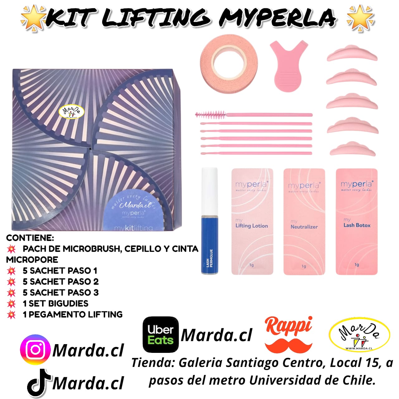 KIT PROFESIONAL LIFTING MYPERLA - Imagen 2