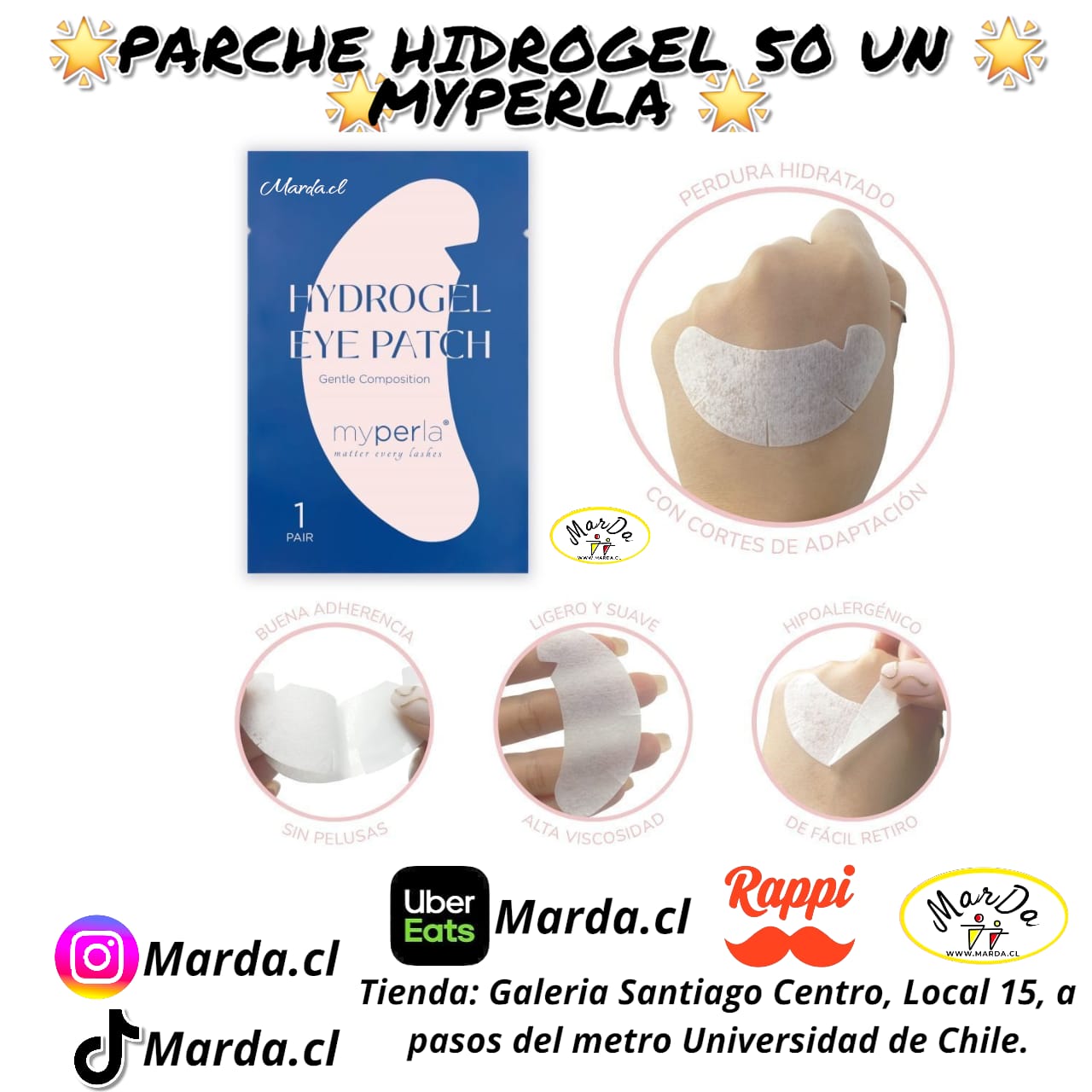 PARCHE HIDROGEL 50 UN MYPERLA - Imagen 2