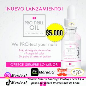 PRO DRILL OIL NAIL FACTORY 15 ML ACEITE PROTECTOR DE PULIDO