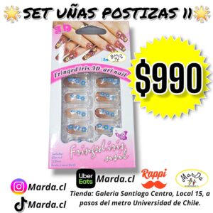 SET UÑAS POSTIZAS 11