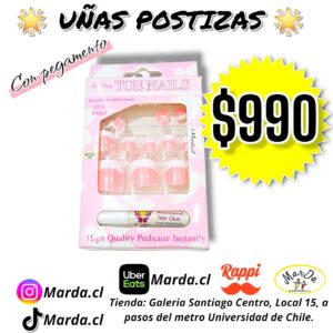 SET UÑAS POSTIZAS 1